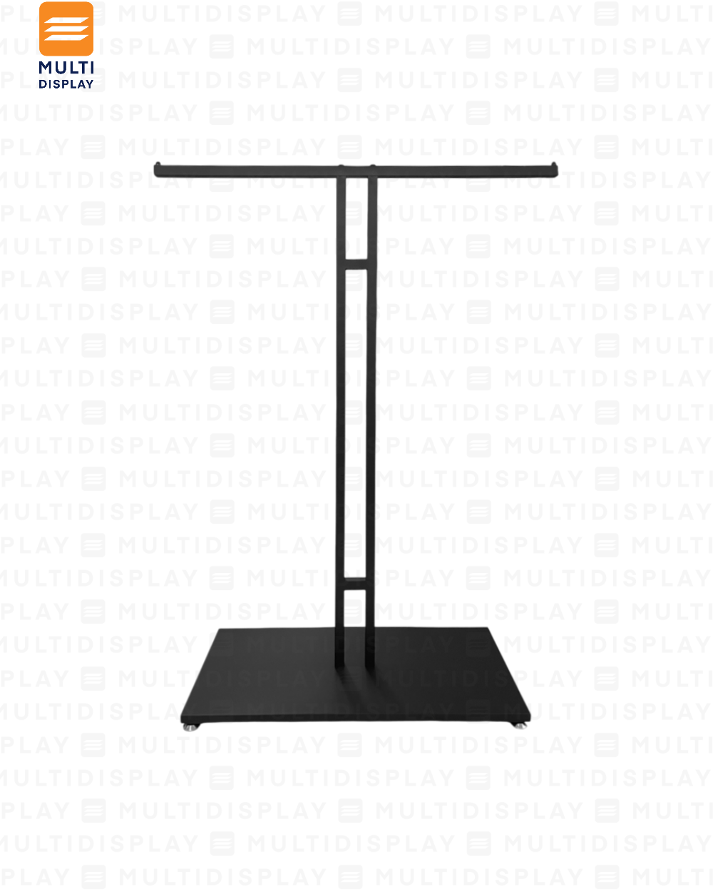 Rack 2 lados 100x40x130cm Negro
