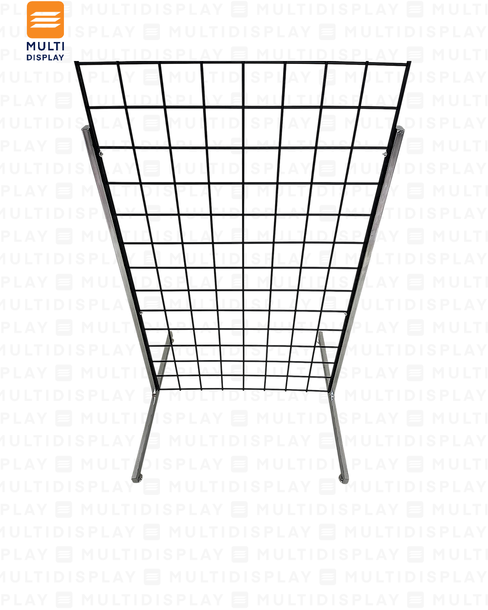 Rejilla con Base 60x60x180cm, Grosor 6mm, Negro