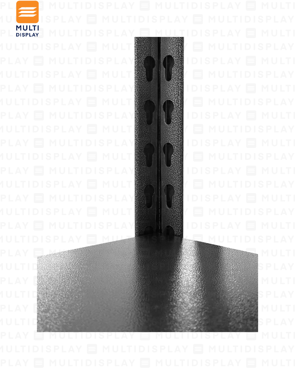 Estante Armarapido 50kg 6 Niveles, 90x30x180cm Negro
