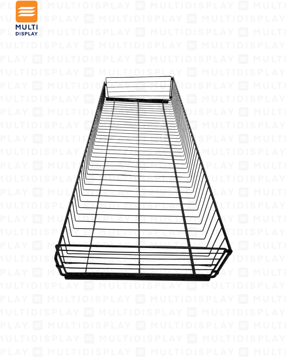 Cesta para Gondola 120x45x15cm Negro