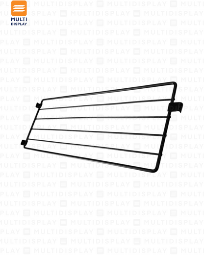 Divisor de Cesta para Gondola 45x15cm Negro