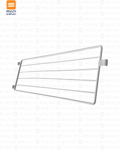 Divisor de Cesta para Gondola 45x15cm Blanco