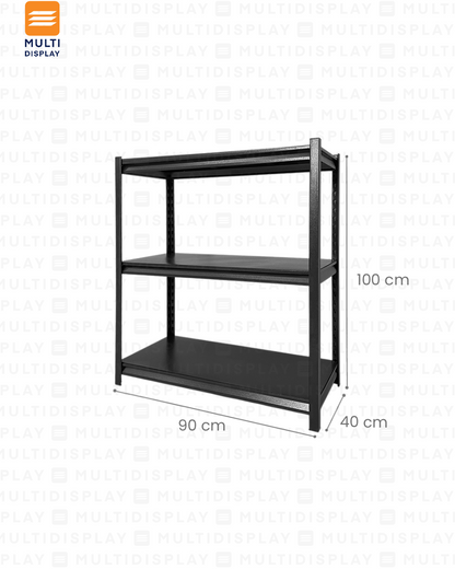 Estante De Almacenamiento Bajo, 3 Niveles Ajustable, Set 8 Cajas Bin XXL